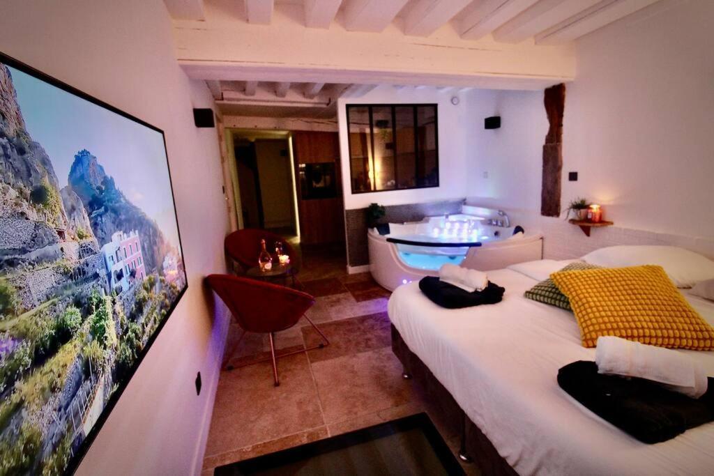 Le Spa Beauvoisine - Jacuzzi Sauna Rouen Centre Free Parking Exteriér fotografie